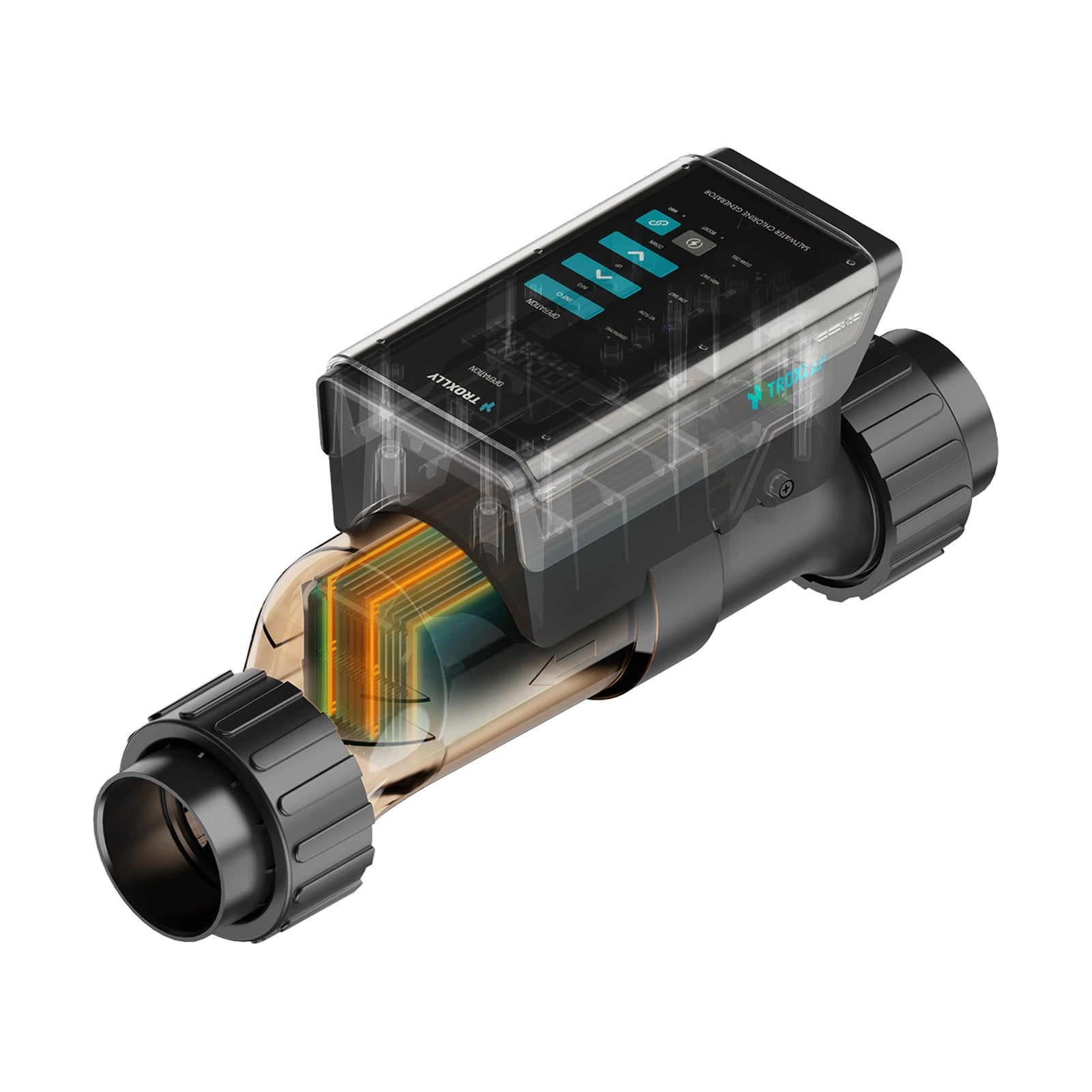 TROXLLY TP-25 Salt Chlorine Generator | 1:1 Retrofit for Legacy Systems, 25g/h