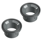 TROXLLY Genuine PVC Union Adapters with O-Rings (Set of 2) | 1.5" or 2.0"