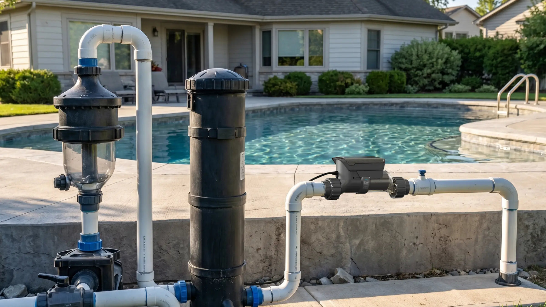 Cleaner Water. Less Manual Chlorine Work.